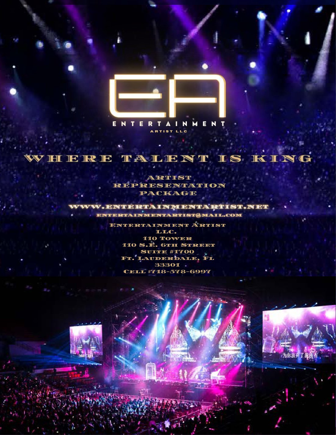 Live stage — Where talent is king